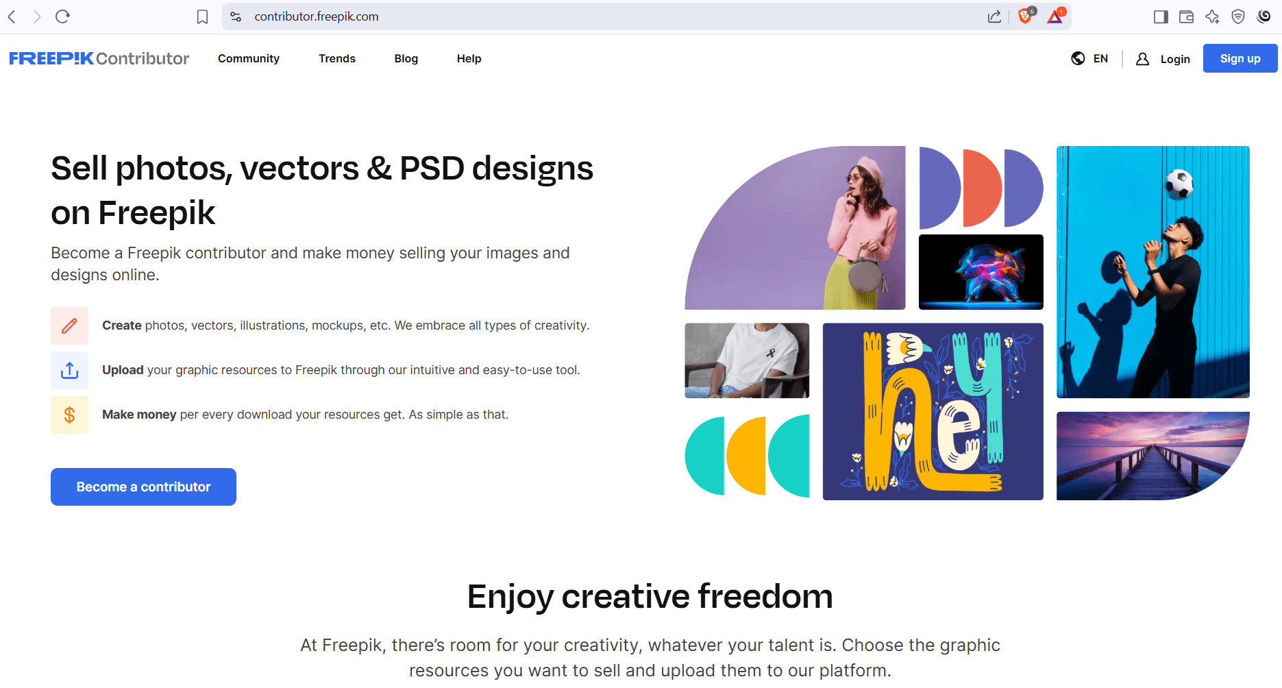 freepik заработок онлайн