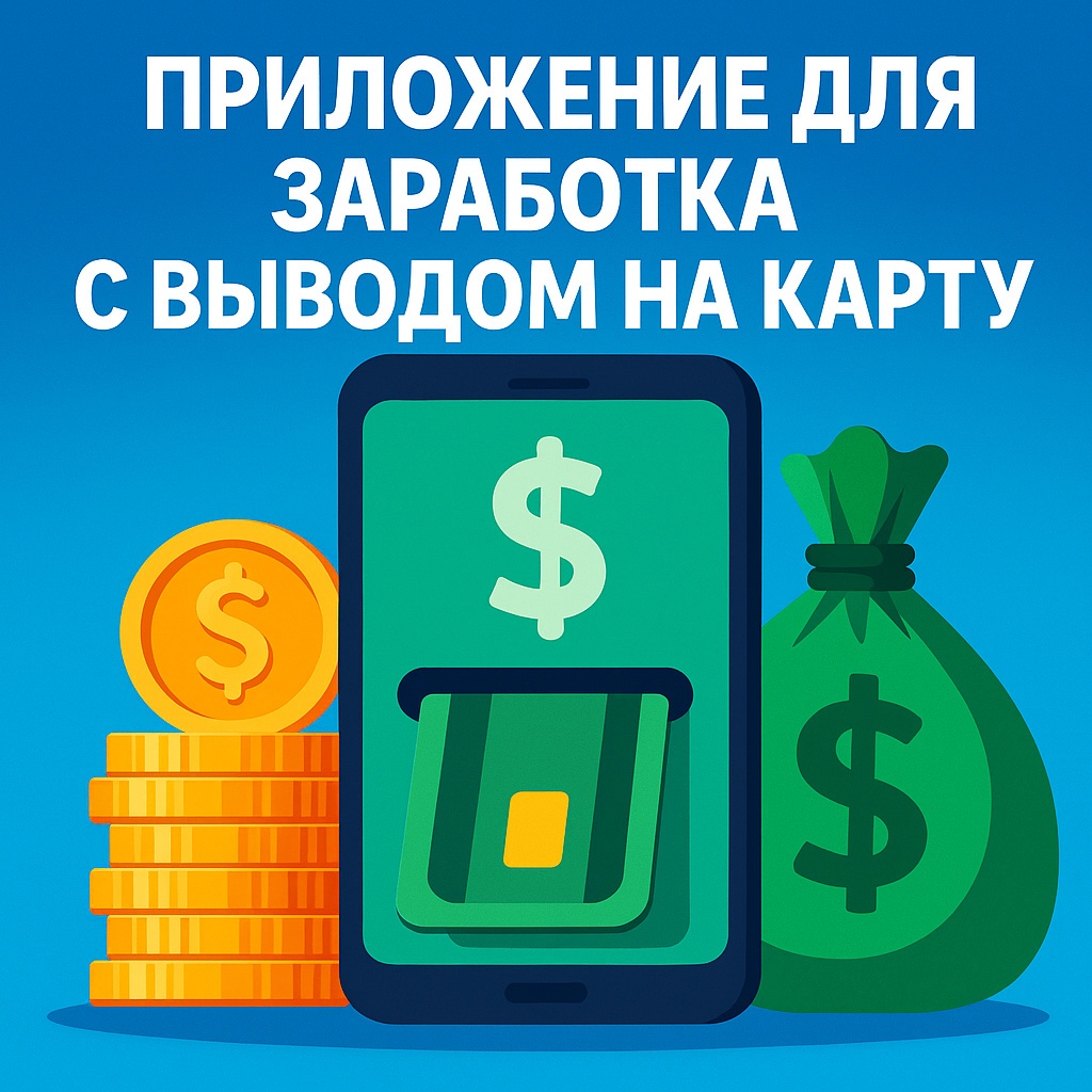 Приложение для заработка с выводом на карту